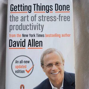 Getting Things Done the art of stress free productivity hardcover book